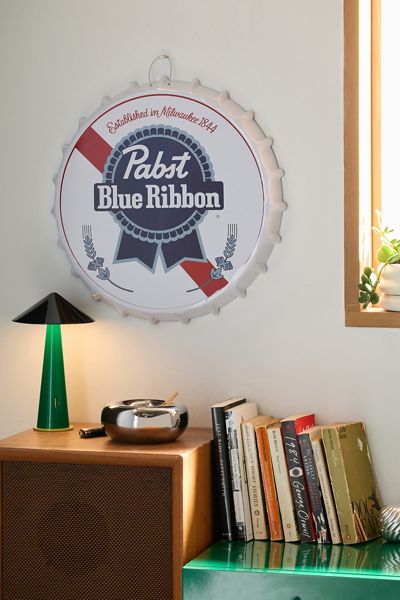 Beer Bottle Cap Metal Wall Sign