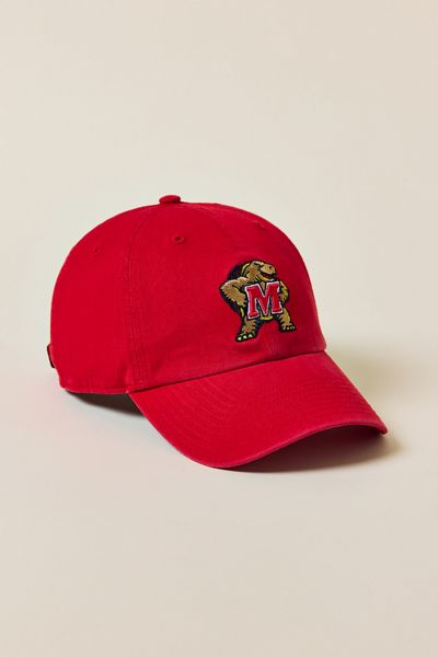 Casquette Clean Up avec logo de l'équipe University Of Maryland Terrapins de '47 Brand