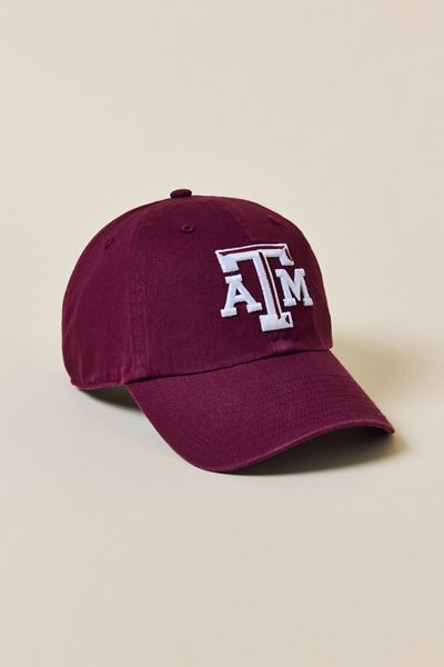 Casquette Clean Up avec logo d'équipe Texas A&M Aggies de '47 Brand
