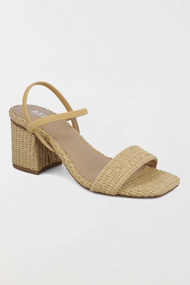 MIA Shoes Zissy Slingback Block Heel #1