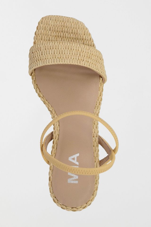 MIA Shoes Zissy Slingback Block Heel #3
