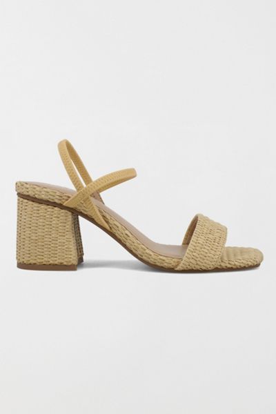 MIA Shoes Zissy Slingback Block Heel