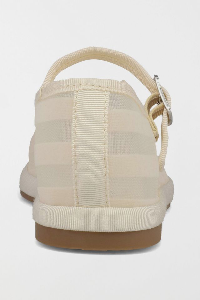 MIA Morocco Striped Mesh Mary Jane Flat #2