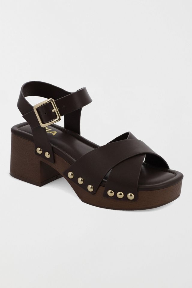 MIA Finna Studded Wooden Platform Sandal #1