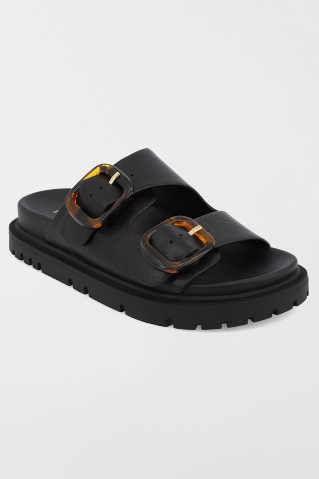 MIA Shoes Gen Double Buckle Slide Sandal #1