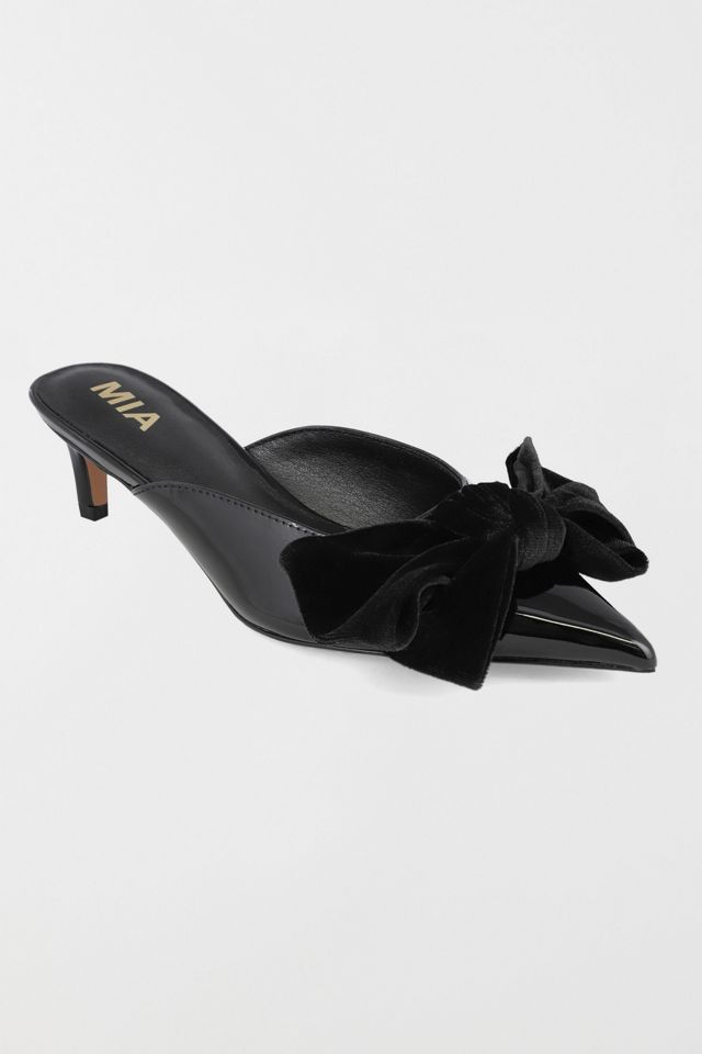 MIA Chantelle Bow Mule Heel #1