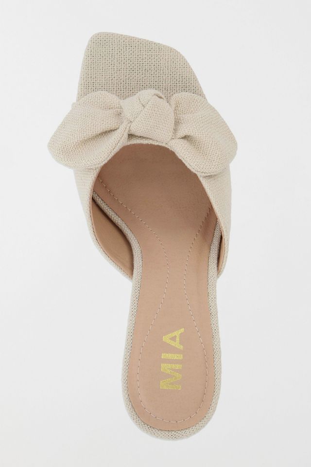 MIA Elyzza Bow Kitten Heel #3