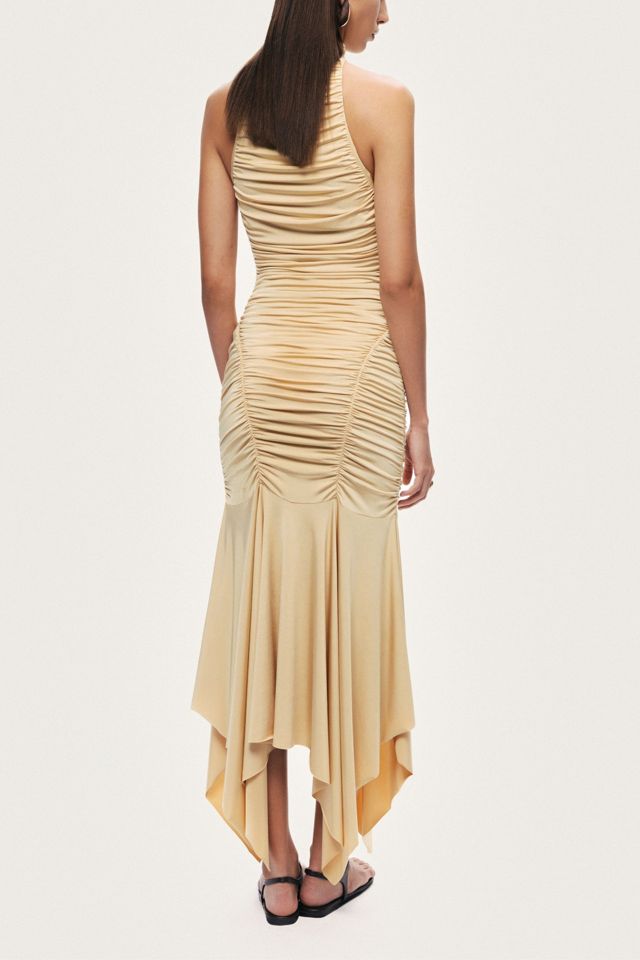Nocturne Ruched Halter Midi Dress #2
