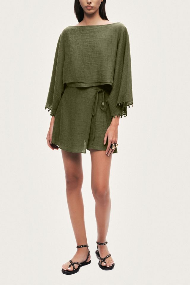Nocturne Wrap Mini Skirt #1