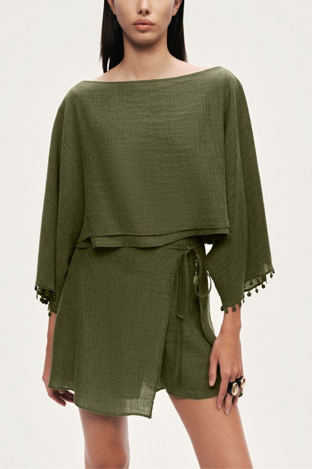 Nocturne Wrap Mini Skirt #3