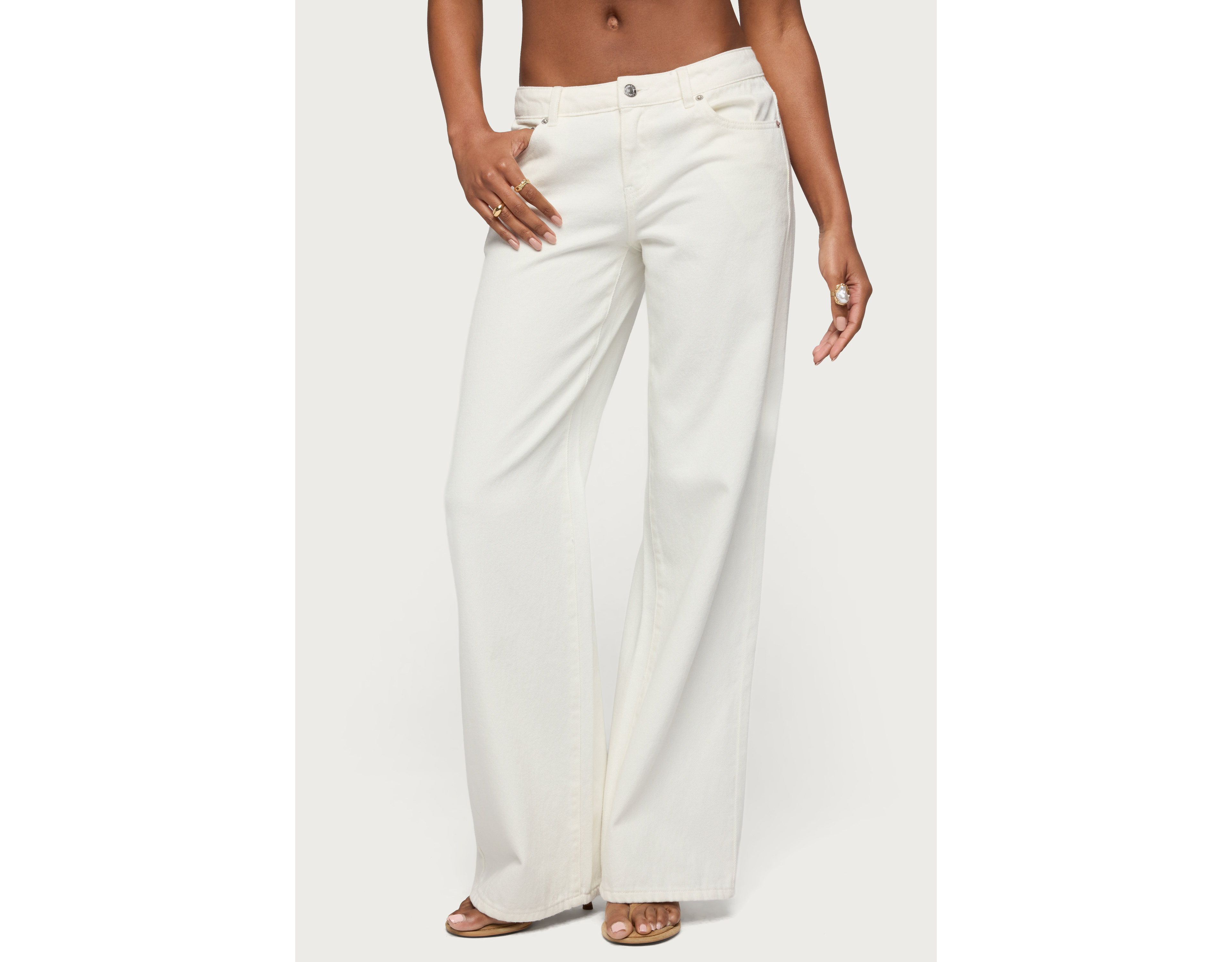 Edikted Tall Roman Low Rise Baggy Jean