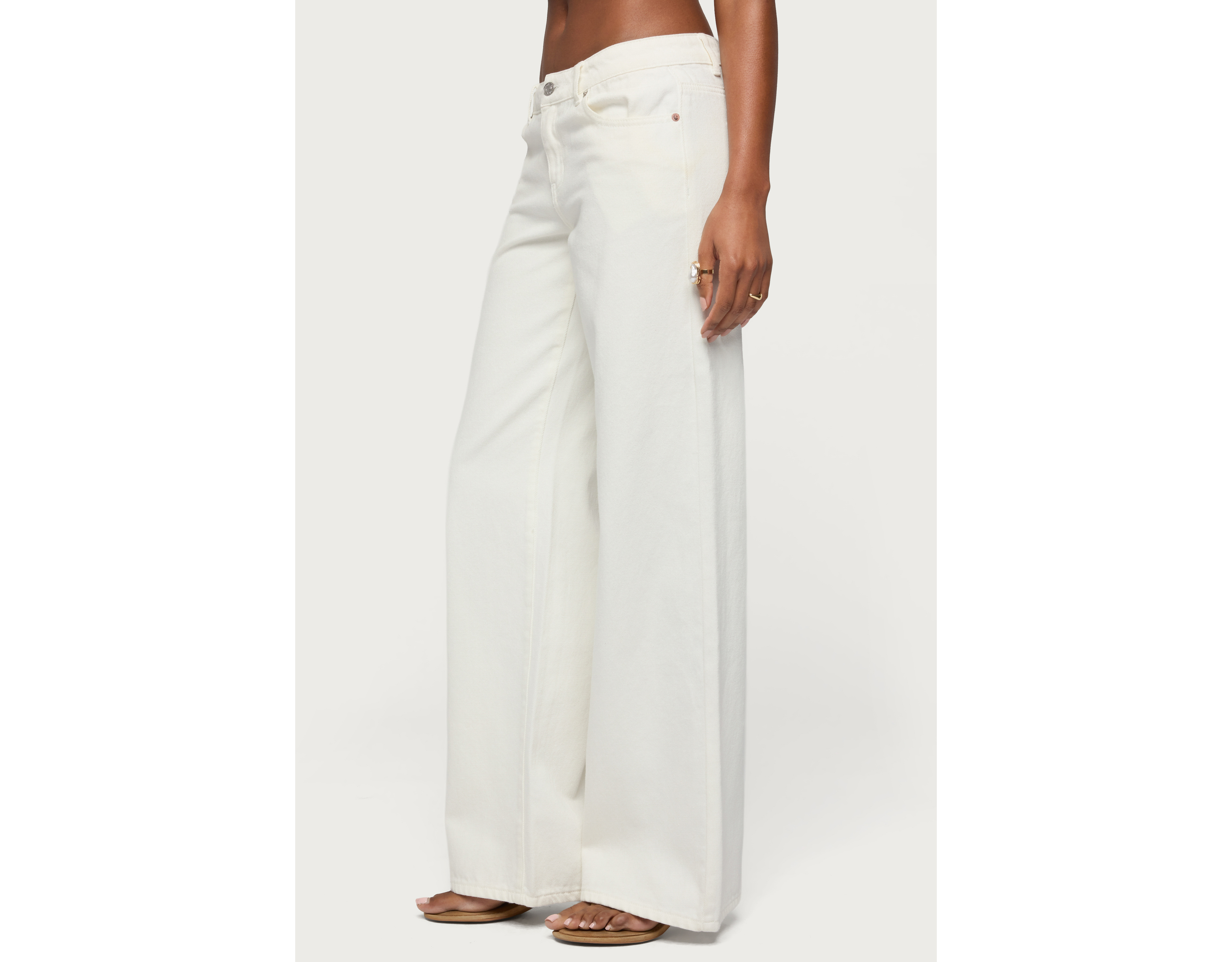 Edikted Tall Roman Low Rise Baggy Jean