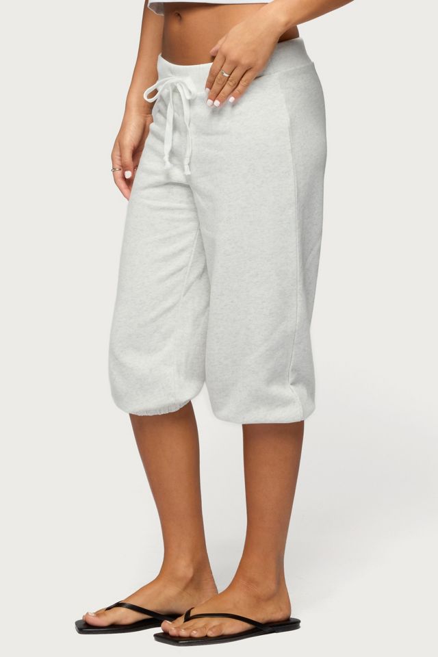 Edikted Deana Capri Sweatpants #3