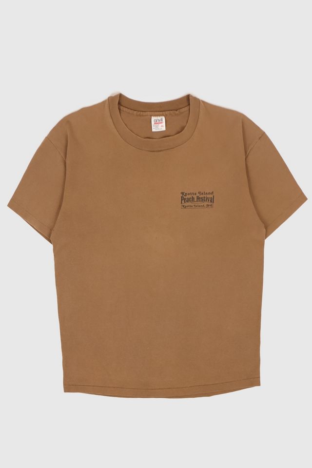 Vintage Knotts Island 1996 Peach Festival Tee #1