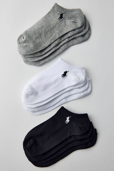 Polo Ralph Lauren Pony Quarter Socks 6-Pack