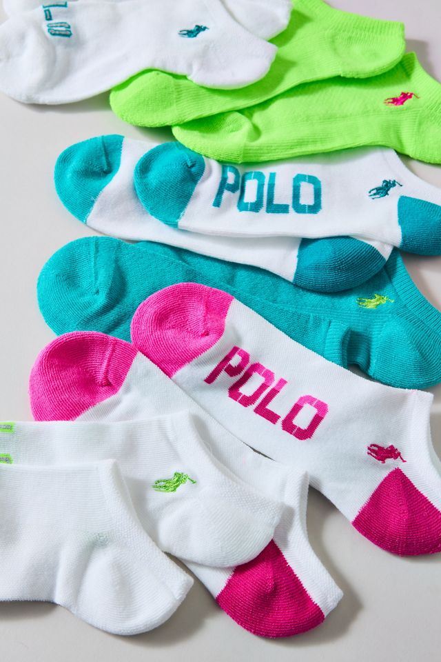 Paquets de 6 chaussettes invisibles coussinées Polo Ralph Lauren #1