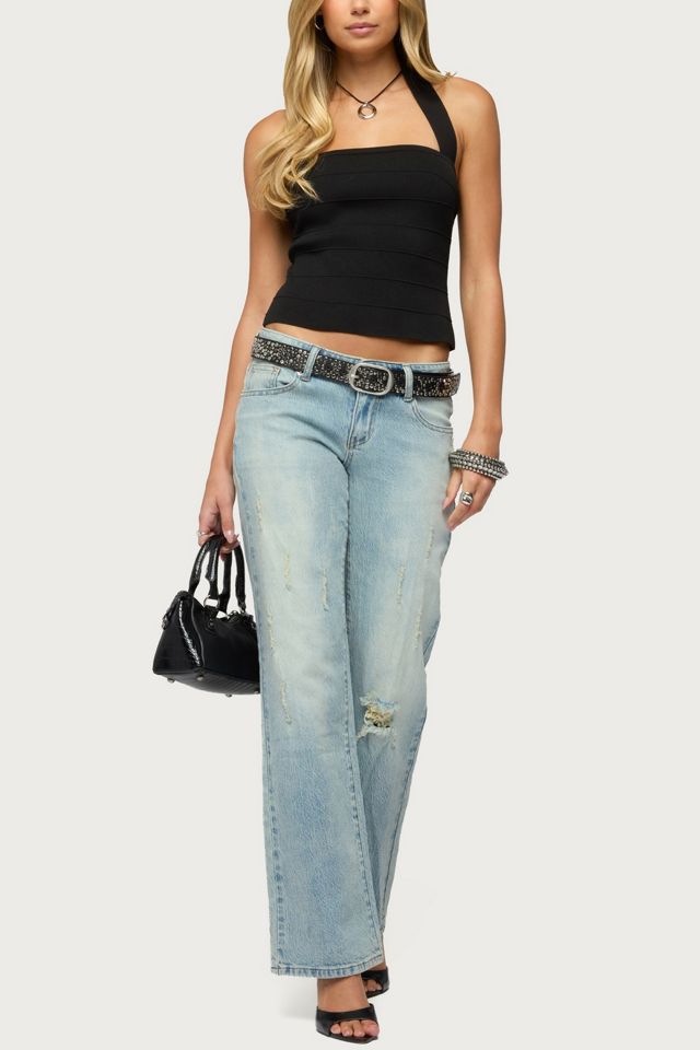 Edikted Esmerela Bandage Halter Top #1