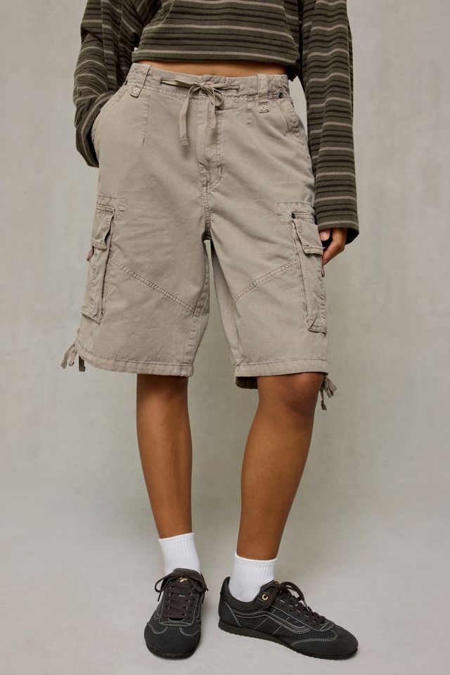 BDG Logan Longline Baggy Cargo Shorts #1