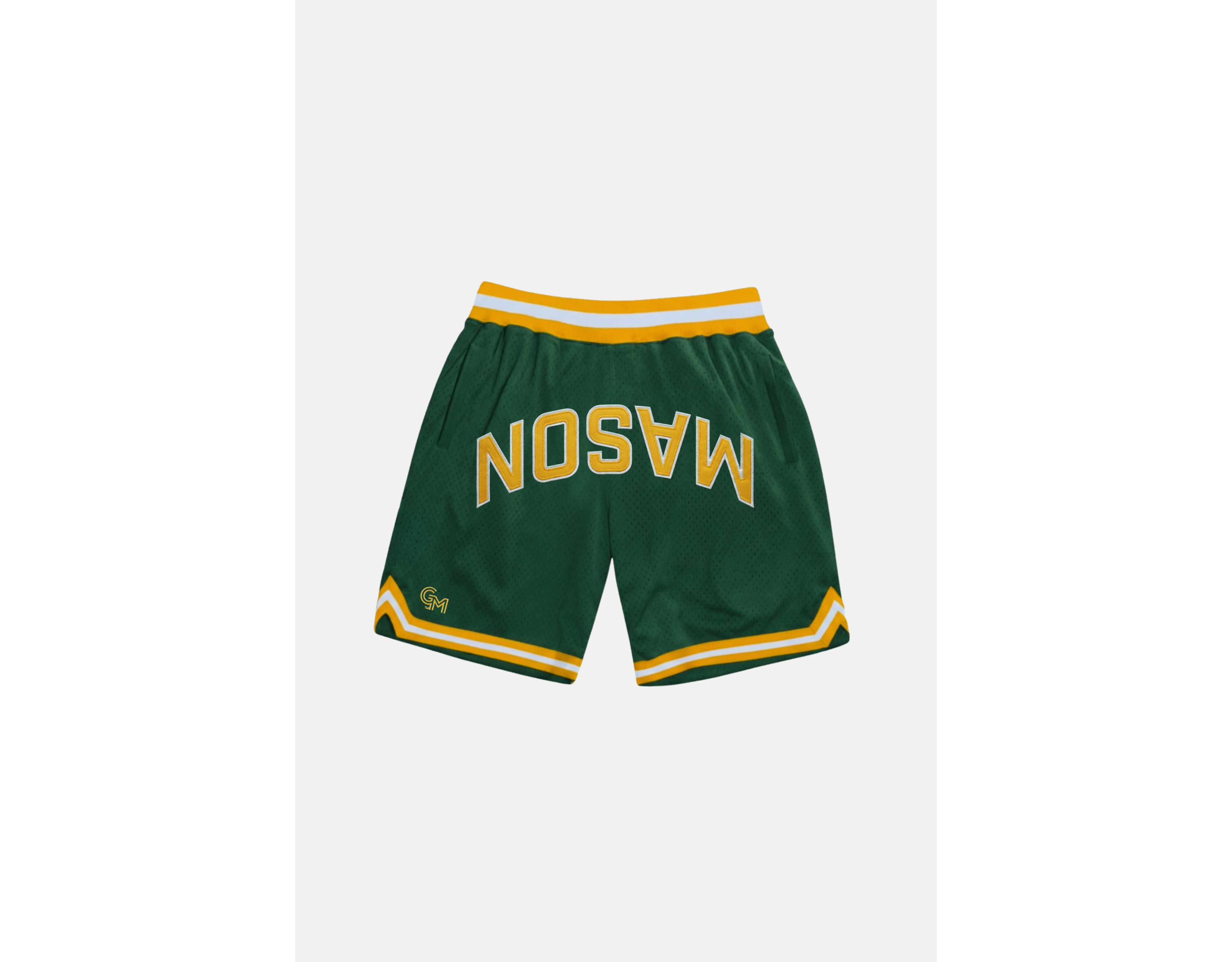 Upside George Mason Patriots Varsity Mesh Shorts