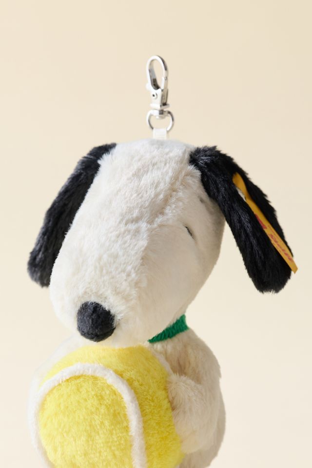 Steiff Peanuts Snoopy Tennis Plushie Keychain #2