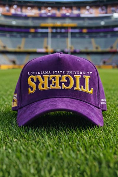 Upside Louisiana State University Tigers Faux Suede Hat