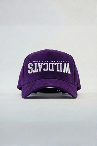 Upside Kansas State University Wildcats Faux Suede Hat