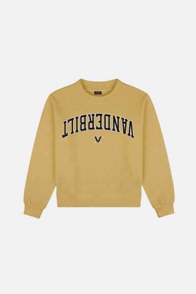 Upside Vanderbilt Commodores Varsity Crewneck
