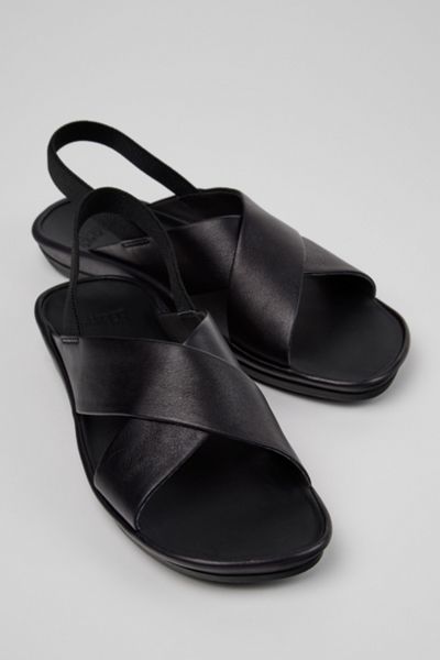 Camper Right Isla Leather X-Strap Sandal