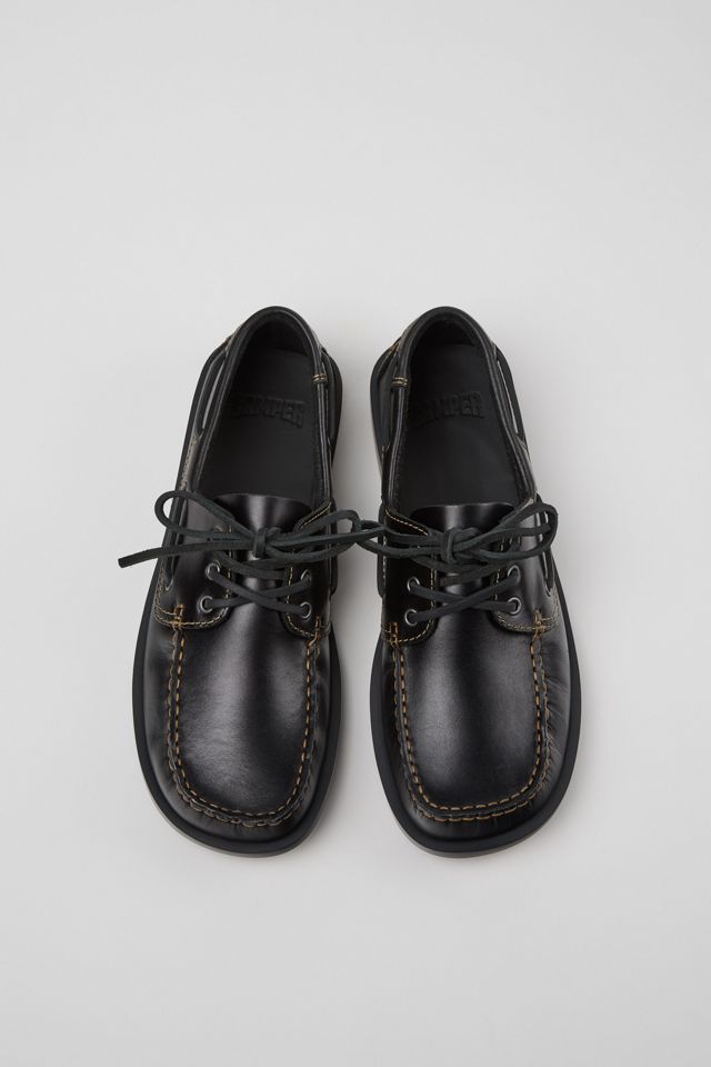 Camper Don Leather Moccasin Boat Shoe #4