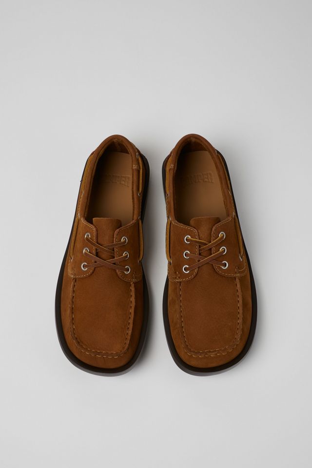 Camper Don Leather Moccasin Boat Shoe #3