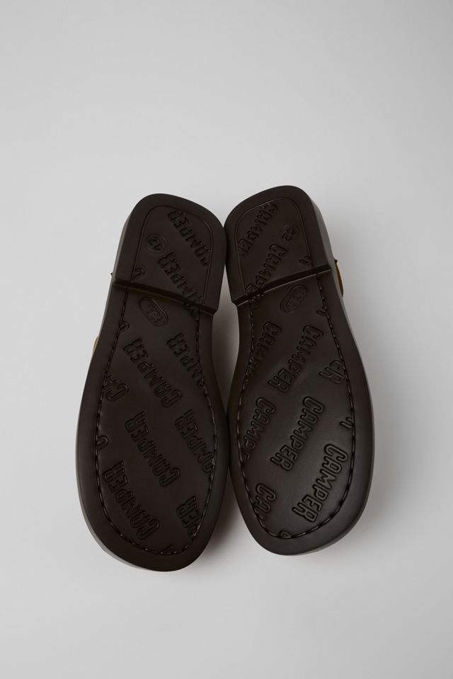 Camper Don Leather Moccasin Boat Shoe #4