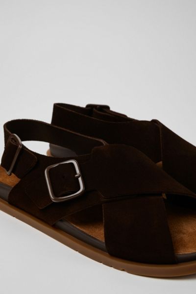 Camper Lluc Leather X-Strap Sandal