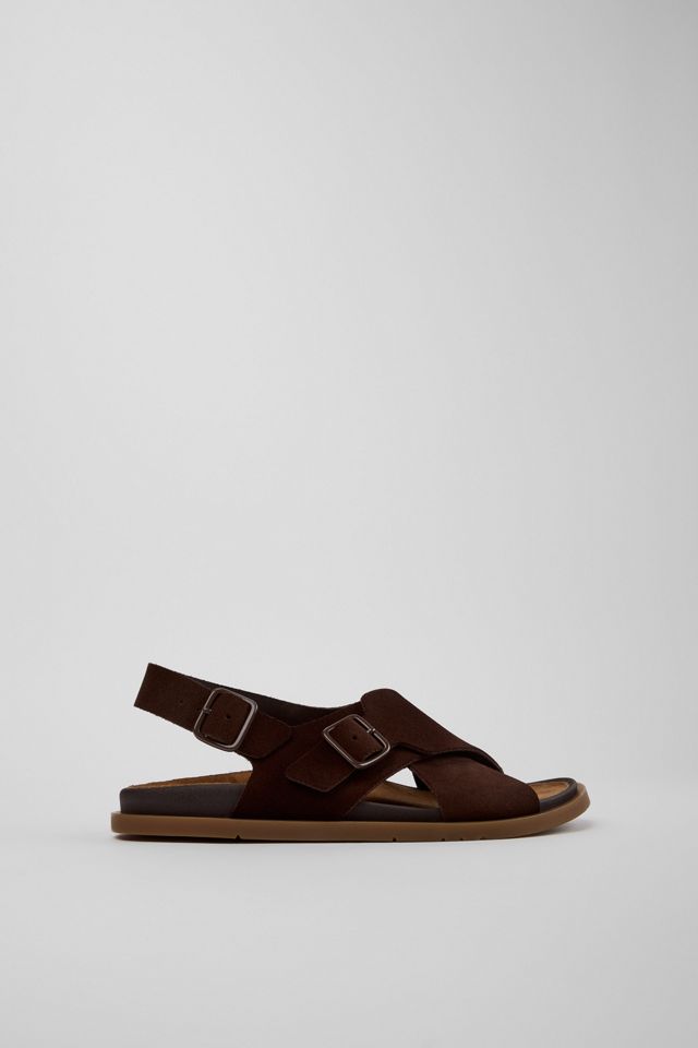 Camper Lluc Leather Crossover Sandal #1