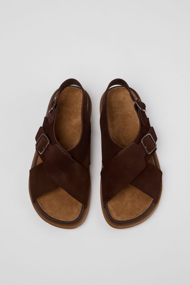 Camper Lluc Leather Crossover Sandal #3