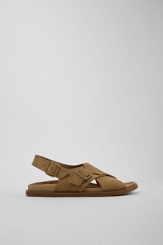 Camper Lluc Leather Crossover Sandal #1