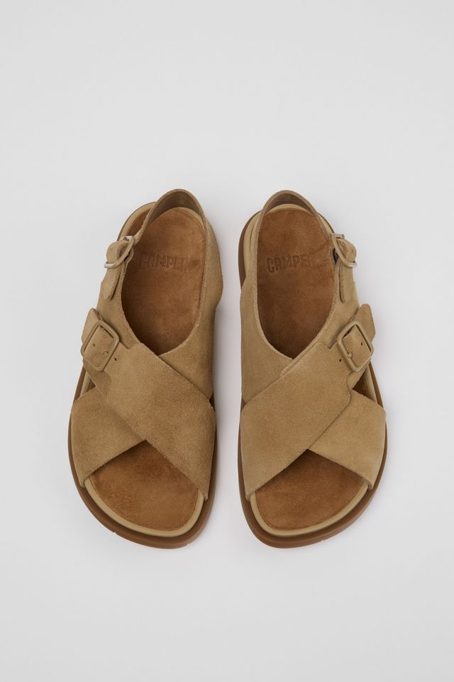 Camper Lluc Leather Crossover Sandal #3