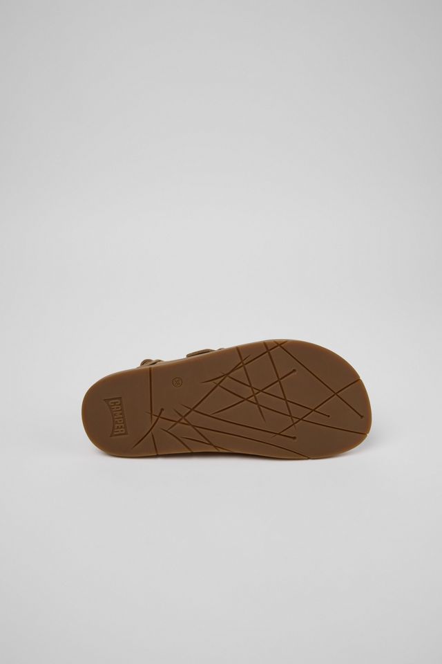 Camper Lluc Leather Crossover Sandal #4