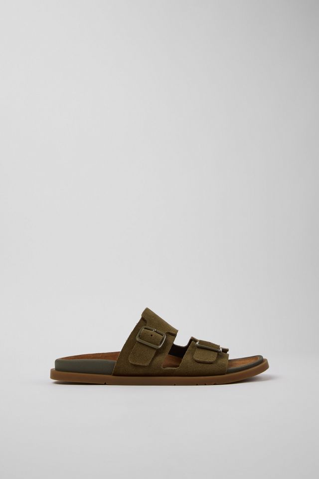 Camper Lluc Leather 2-Strap Slide Sandal #1