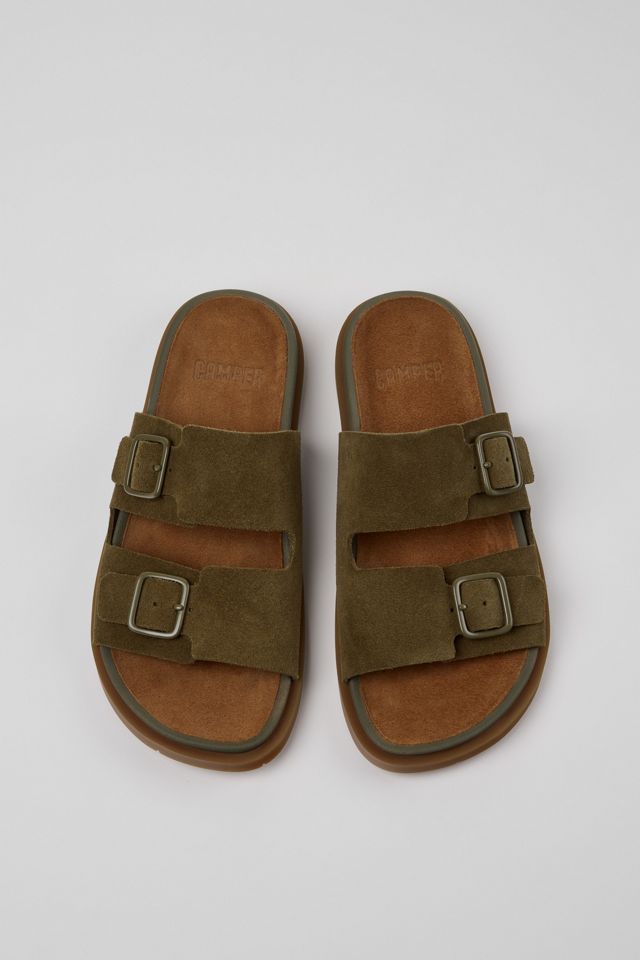 Camper Lluc Leather 2-Strap Slide Sandal #3