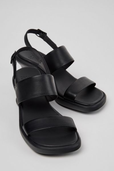 Camper Louise Leather 2-Strap Sandal