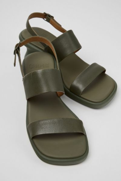 Camper Louise Leather 2-Strap Sandal