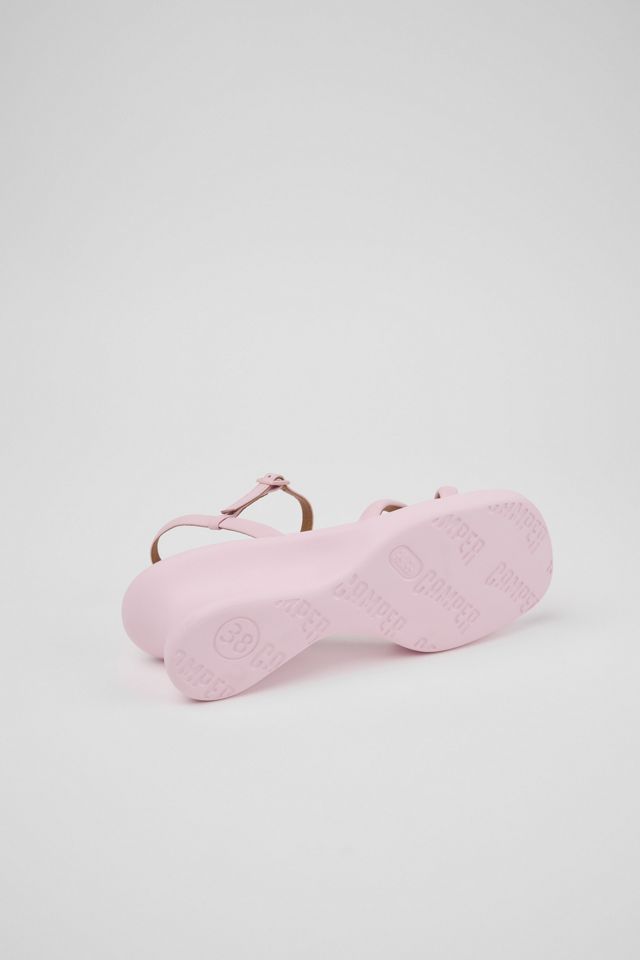 Camper Louise Leather Wedge Sandal #4
