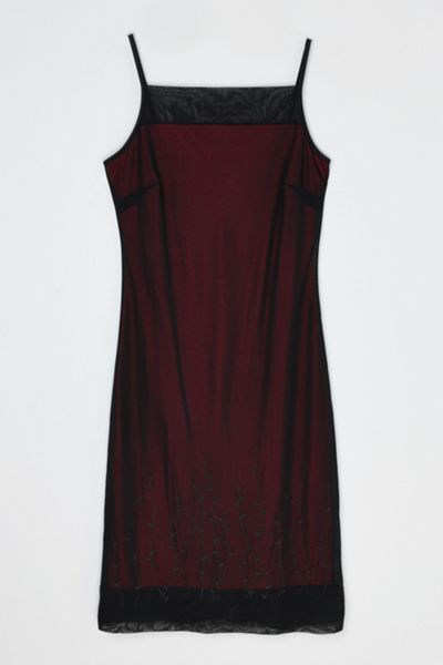chinese dress ladies Beaded Wine Red and Black Vintage 90'S Prom Dress  daisystyledress