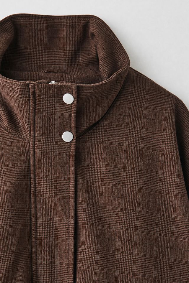 UO Harper Funnel Neck Bomber Jacket #6