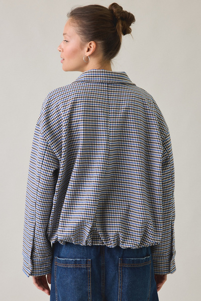 UO Harper Funnel Neck Bomber Jacket