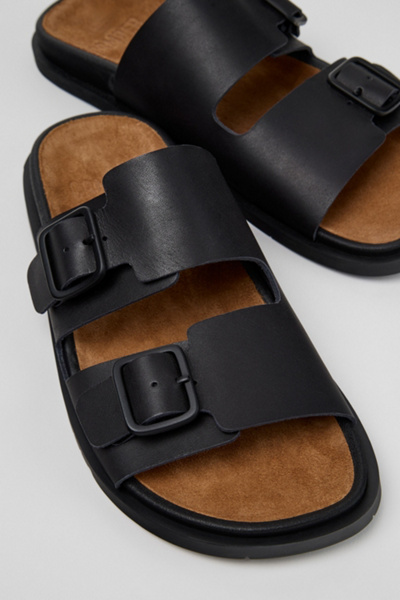 Camper Lluc Leather 2-Strap Sandal