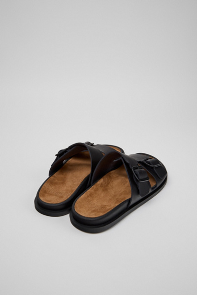 Camper Lluc Leather 2-Strap Sandal