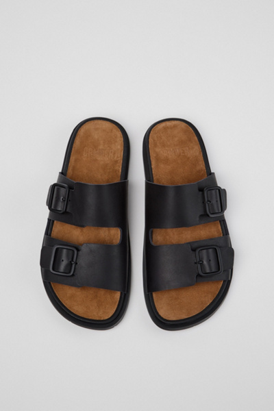 Camper Lluc Leather 2-Strap Sandal