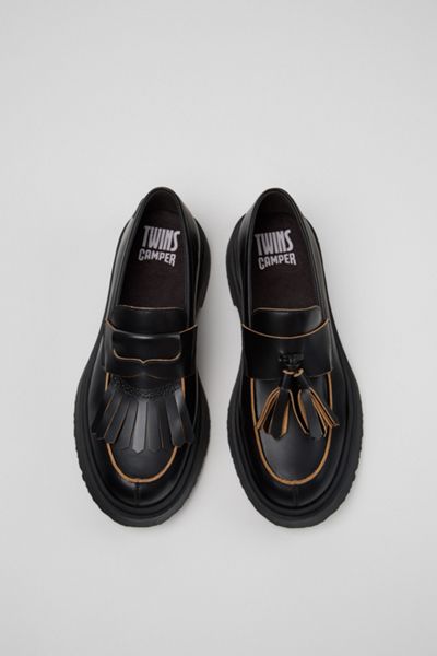 Camper Junction Leather Moc-Toe Shoes | Urban Outfitters