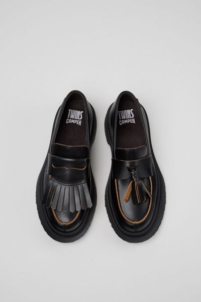 Camper Walden Twins Leather Moccasin Loafer